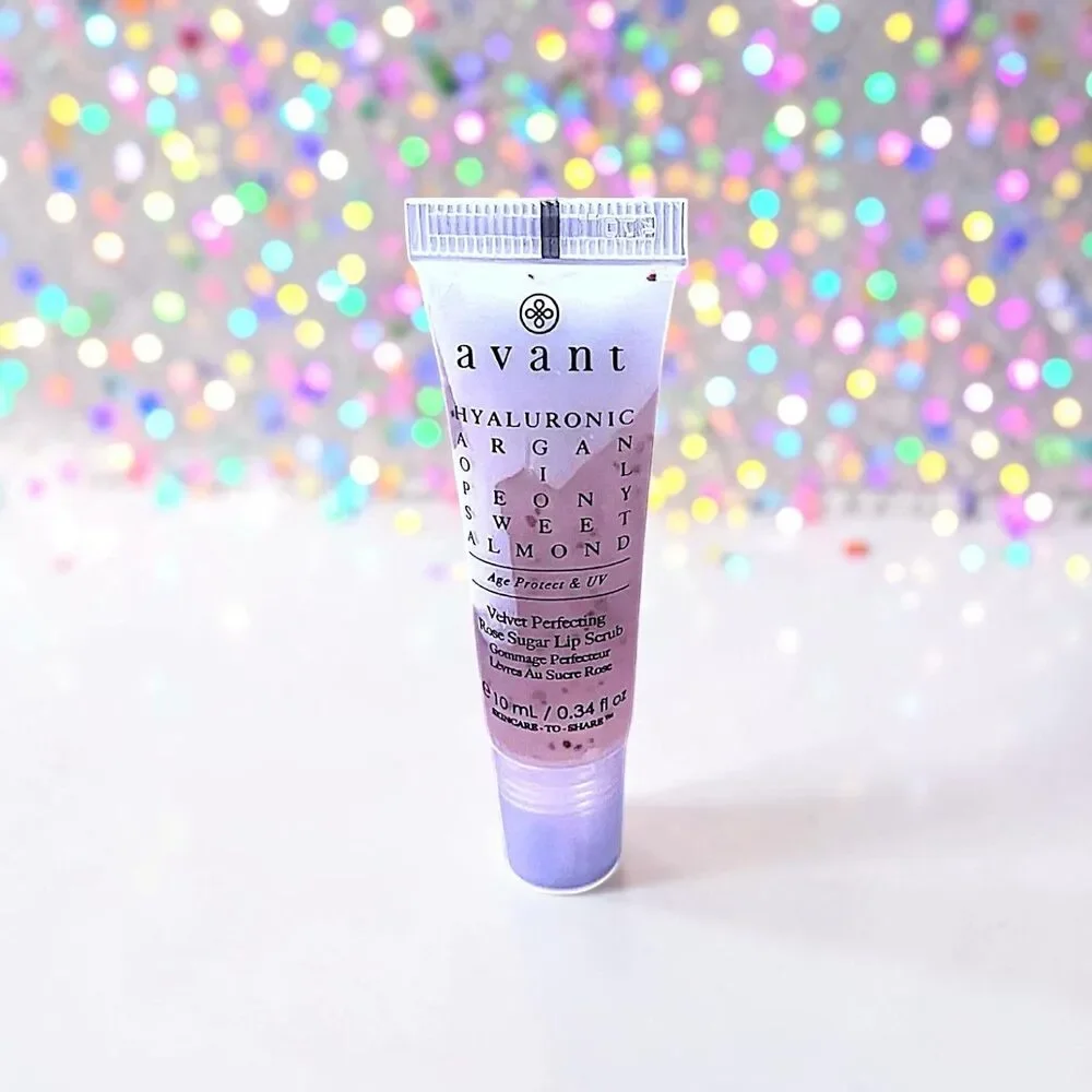 AVANT Velvet Perfecting Rose Sugar Lip Scrub Brand New Without Box 0.34 fl Oz
